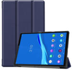  LEATHER Lenovo Tab M10 Plus tok (TB-X606F / TB-X606L / ZA5T0081CZ / ZA5V0206CZ) sötétkék
