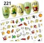  Körömmatrica - 221 vicces ételek