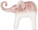 EUROFIRANY Evita kerámia figura Krémszín/rózsaszín 29x8x24 cm