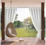 EUROFIRANY Garden vízálló kerti függöny elkötővel Fehér 155x260 cm