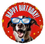 Grabo Szülinapi fólia lufi 18" 45cm Happy Birthday (LUFI387899)