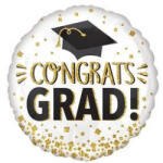 anagram Ballagási óriás lufi 28" 70cm Congrats Grad (LUFI397408)