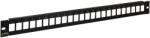 Pulsar RAP-RJ45 19 keystone patch panel, 24 port, árnyékolatlan