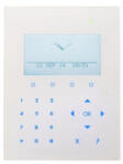 Acre-Vanderbilt SPCK520.100-N X-busz érintőgombos grafikus LCD kezelő felirat nélkül, audio, 128×64 képpont, kék háttérfény, 5 LED