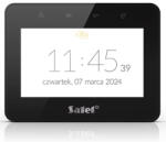 Satel INT-TSG2R-B 4.3 érintőképernyős kezelő, fekete, Mifare hitelesítés