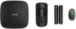 Ajax Systems STARTERKIT-CAM-PLUS-BLACK StarterKit kezdőcsomag, Ajax HUB 2 Plus WiFi kompatibilis riasztóközpont szett, fekete eszközökkel