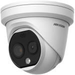 Hikvision DS-2TD1228-2/QA IP hő- (256x192) 90°x65, 4° és láthatófény (4 MP) kamera, -20°C-150°C, villogófény-/hangriasztás