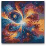  Festés számok szerint - Kosmoszi homokformák tánca 2 Méret: 50x50cm, Keretezés: Kartonlemezen
