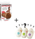 Tenga Masturbator realist cu 2 orificii Pipedream + Cadou Tenga Egg - pachet de plăcere masculine