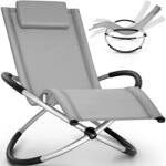 Tillvex Scaun balansoar gradina, 166 x 74 x 81 cm, gri, capacitate 180 kg (TVRLG-001)