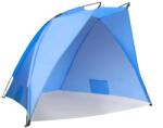 Tresko Cort de plaja cu factor de protectie solara UV certificat 50+, 170 x 100 x 100 cm, albastru (TRK-8MSB12) Cort