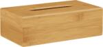 Relaxdays Suport servetele, bambus, maro natur, 8, 5 x 27, 5 x 15, 5 cm (10024621MA)