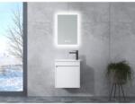 Water Fun Zamora || White Dulap de baie cu lavoar și oglindă, LED (BUWZ-460)