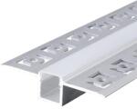  Profil LED Aluminiu Incastrat - Finisaj Glet, 2m, 1, 5 cm (ls 2m1.55)