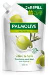 Palmolive Folyékony szappan utántöltő, 0, 5 l, PALMOLIVE Nourishing Olive and milk