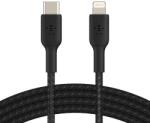 Belkin Cablu Date Belkin Boost Charge USB-C TO LTG_SILICONE 2m Negru (BEL-0169)