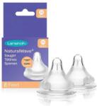 Lansinoh Комплект биберони Lansinoh - NaturalWave, 2 броя, 0+ месеца, бавен поток (L-75701) - ozone