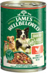 James Wellbeloved 6x400g Adult Dog Grain Free Hypoallergenic James Wellbeloved csirke pástétom nedves kutyatáp