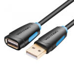 Vention USB-A 2.0/M - USB-A 2.0/F PVC kábel 5m (CBCBJ)
