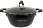 Royalty Line Royalty Line® XL-FY200 indukciós Lábos - O 20 cm / 2 liter - Indukciós leveses lábos márvány tapadásmentes bevonattal - Lábos minden hőforráshoz - fekete