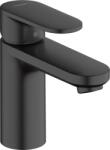 Hansgrohe Vernis Blend 100 CoolStart egykaros mosdócsaptelep push-open lefolyógarnitúrával, matt fekete 71589670 (71589670)