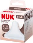 Nuk Tetina silicon Perfect Match U, 2 bucati, Nuk