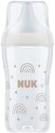 Nuk Biberon Perfect Match, Curcubeu, tetina marimea M, 260ml, Nuk