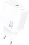 Dudao A27 25W GaN USB-C Fali Töltő - Fehér (Dudao-A27-W)