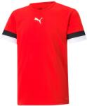 PUMA Férfi futballmez - PUMA teamRISE Jersey XL fekete|vörös