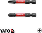 TOYA YT-78042 Impact ütvecsavarozó bit S2, 1/4" - PH3 x 50 mm (2 darab) (YT-78042)