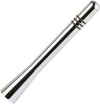 Sumex RaceSport 4008009 univerzális krómozott alumínium antenna vég, 10 cm, 5 mm/6 mm csavarokkal (4008009)
