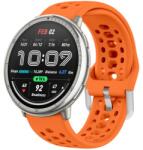  HOLE Szilikon szíj a Amazfit Active 2 narancs színhez