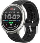  HOLE Szilikon szíj Amazfit Active 2 fekete