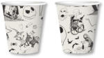 Amscan Karácsonyi lidércnyomás Black papír pohár 8 db-os 250 ml (DPA8885011166) - kidsfashion
