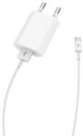 DEVIA Зарядно адаптер 220V USB + кабел iOS 2.1A бяло