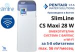 Pentair water - САЩ SlimLine CS Maxi 28L WI-FI Омекотителна система дебитозависима с байпас (S4035387W)