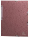 Exacompta Gumis mappa, prespán, A4, EXACOMPTA Skandi, antik rózsaszín (EX55276E) (EX55276E)