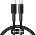 Baseus High Density Braided Series Fast Charging Datový Kabel USB-C - Lighting 20W 1m Black