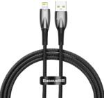 Baseus Glimmer Series Fast Charging Datový Kabel USB-A - Lighting 2.4A 1m Black