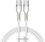 Baseus Cafule Metal Series Datový Kabel USB-C - USB-C 100W 1m White