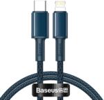 Baseus High Density Braided Series Fast Charging Datový Kabel USB-C - Lighting 20W 1m Blue