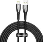 Baseus Glimmer Series Fast Charging Datový Kabel USB-A - Lighting 2.4A 2m Black
