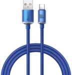 Baseus CAJY000403 Crystal Shine Series Datový Kabel USB - USB-C 100W 1, 2m Blue