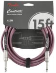 Fender Инструментален кабел жак-жак Fender Contour Series pink 4.5 метра