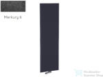 Radeco PARYS 2 1800x600 design radiátor törölközőtartó nélkül, MERKURY 6 (metál fekete) színben (Radeco_PARYS_2_MERKURY6)