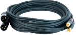 Master Audio Cablu Master Audio - RCA930/5, 2x RCA/2x XLR, 5 m, negru (RCA930/5)