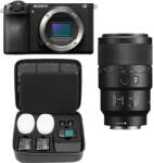 Sony Alpha 6700 90mm f/2.8 G Macro + Godox MF12-DK1 (DENTAL-STARTER) Digitális fényképezőgép