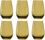  Pahare - colorat, Elements, set de 6, masline, 465 ml Pahar