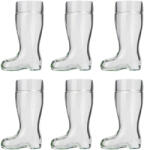  Pahare bere forma de cizma set 6 - 1 litru Pahar