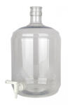  Tanc de fermentare, rezervor de fermentare - PET 12 L, cu robinet 5/16-7/16 Pahar
